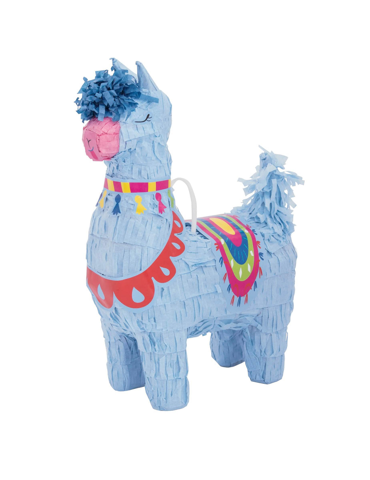 Encenação da mini piñata lama