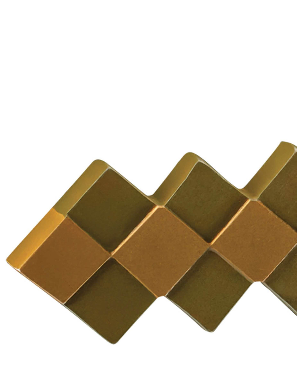 Grande plano na textura pixelizada da Picareta Minecraft™ para crianças