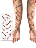 Tatuagens temporárias falsas
