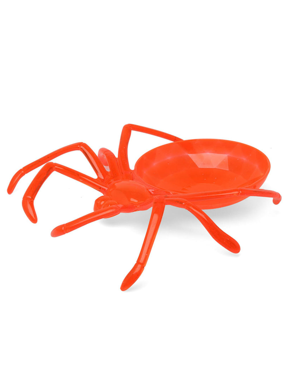 Plateau araignée pour Halloween orange
