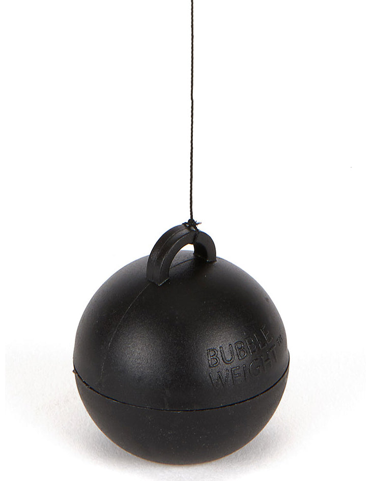 Poids pour ballon hélium pour décoration noir 35 g