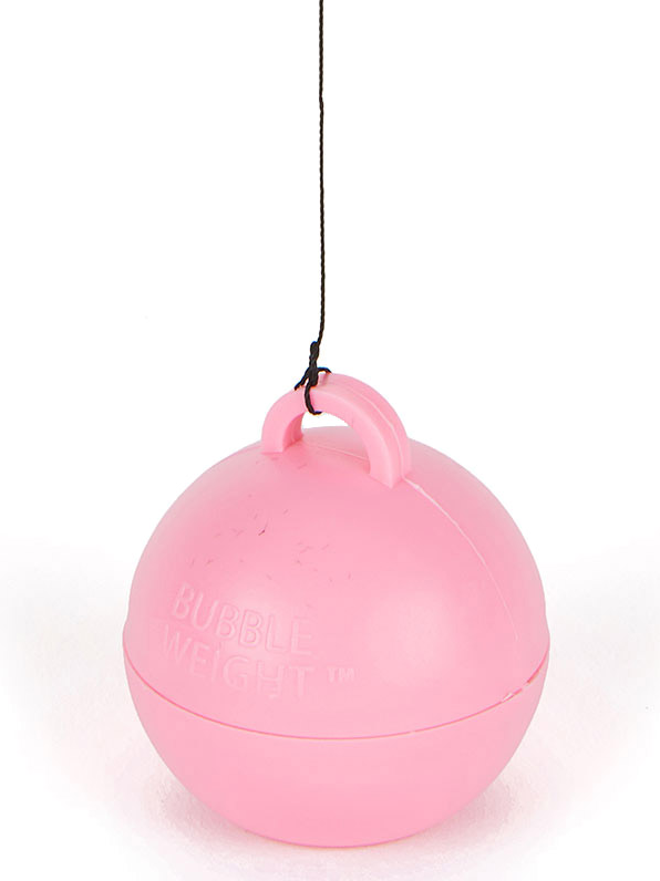 Poids ballon hélium pour décoration rose 35 g