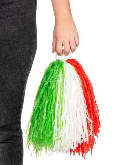 Détail de la poignée du pompon supporter Italie