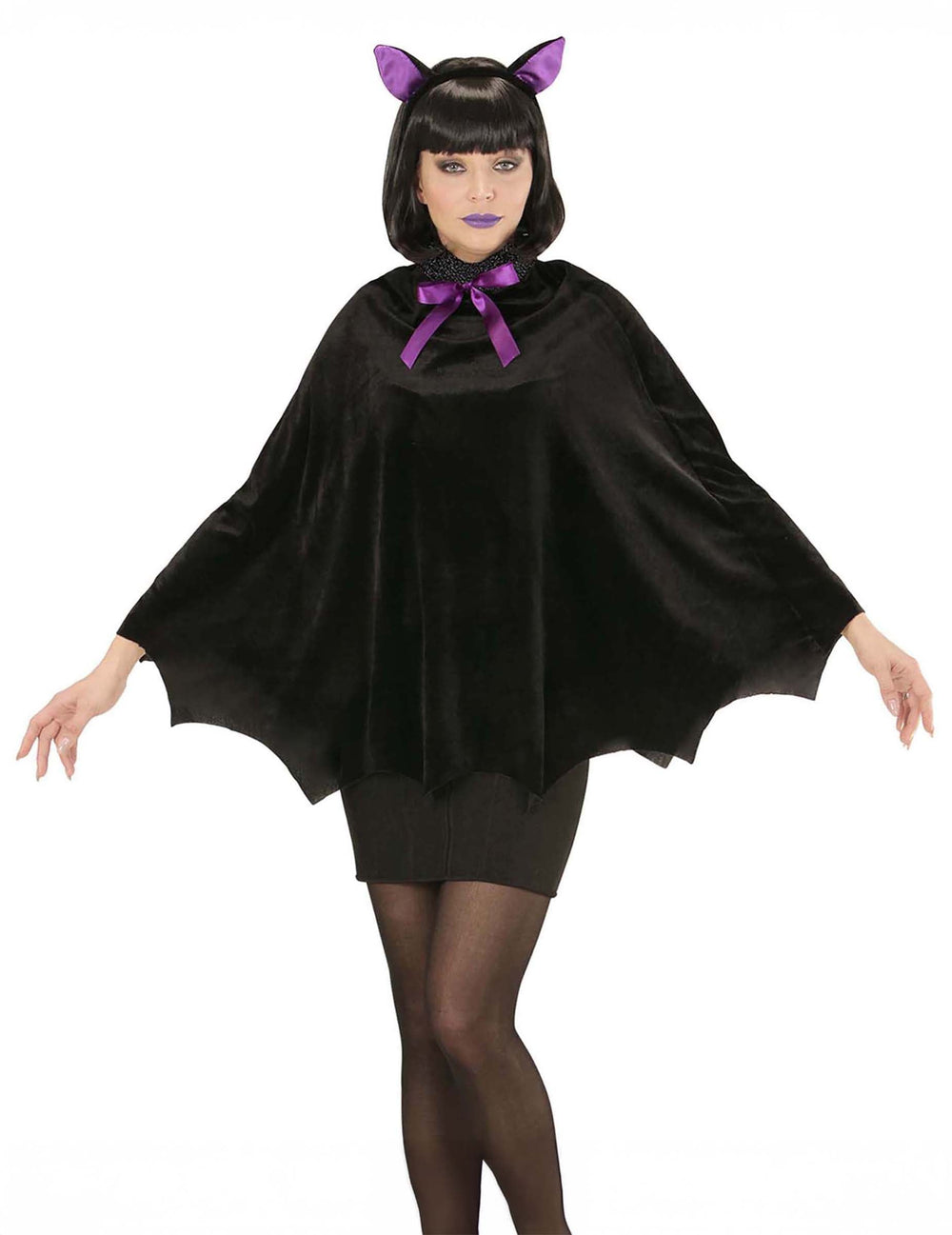 Vue d'ensemble du poncho chauve souris