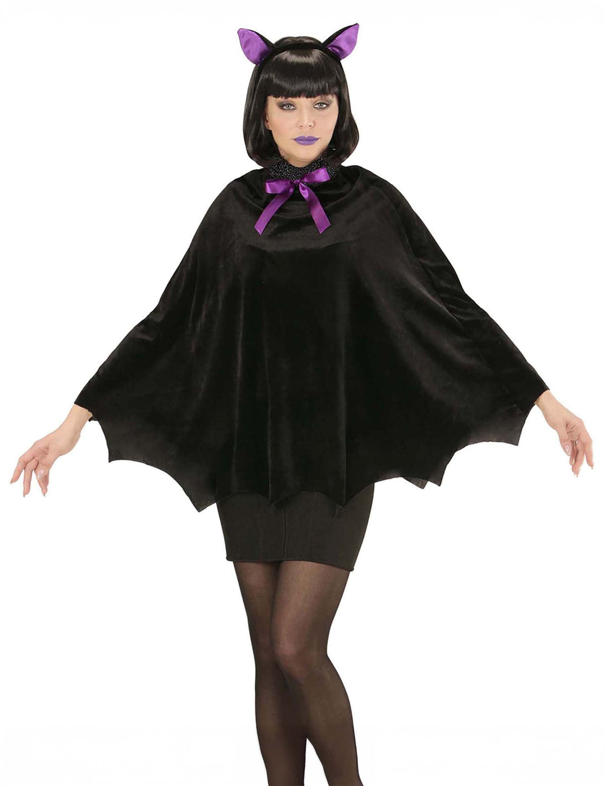 Vue d'ensemble du poncho chauve souris
