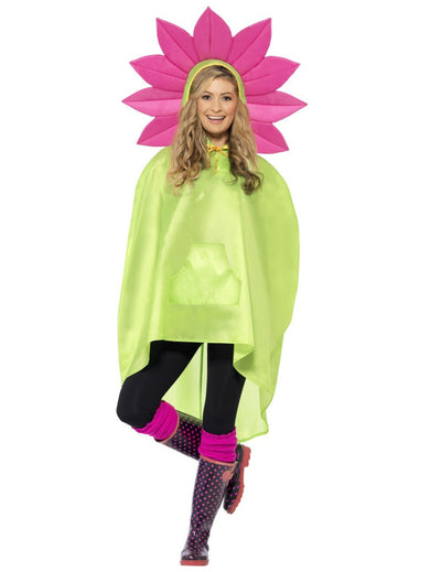 Capa poncho flore adulto