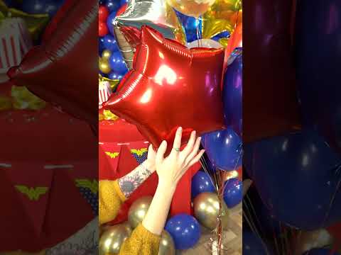 Ballon aluminium étoile rouge 53 x 46 cm