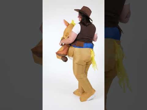 Déguisement cheval gonflable adulte