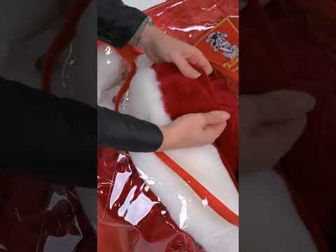 Déguisement Père Noël Version Original en velours Luxe