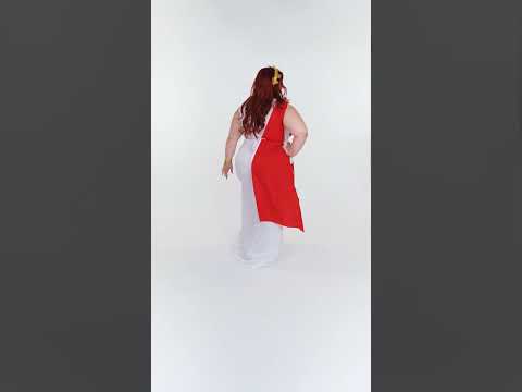 Déguisement grande taille déesse romaine à drapé femme