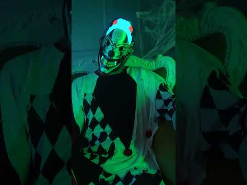 Masque joker lumineux adulte