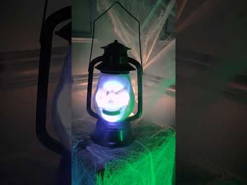 Lanterne lumineuse et sonore 30 cm Halloween