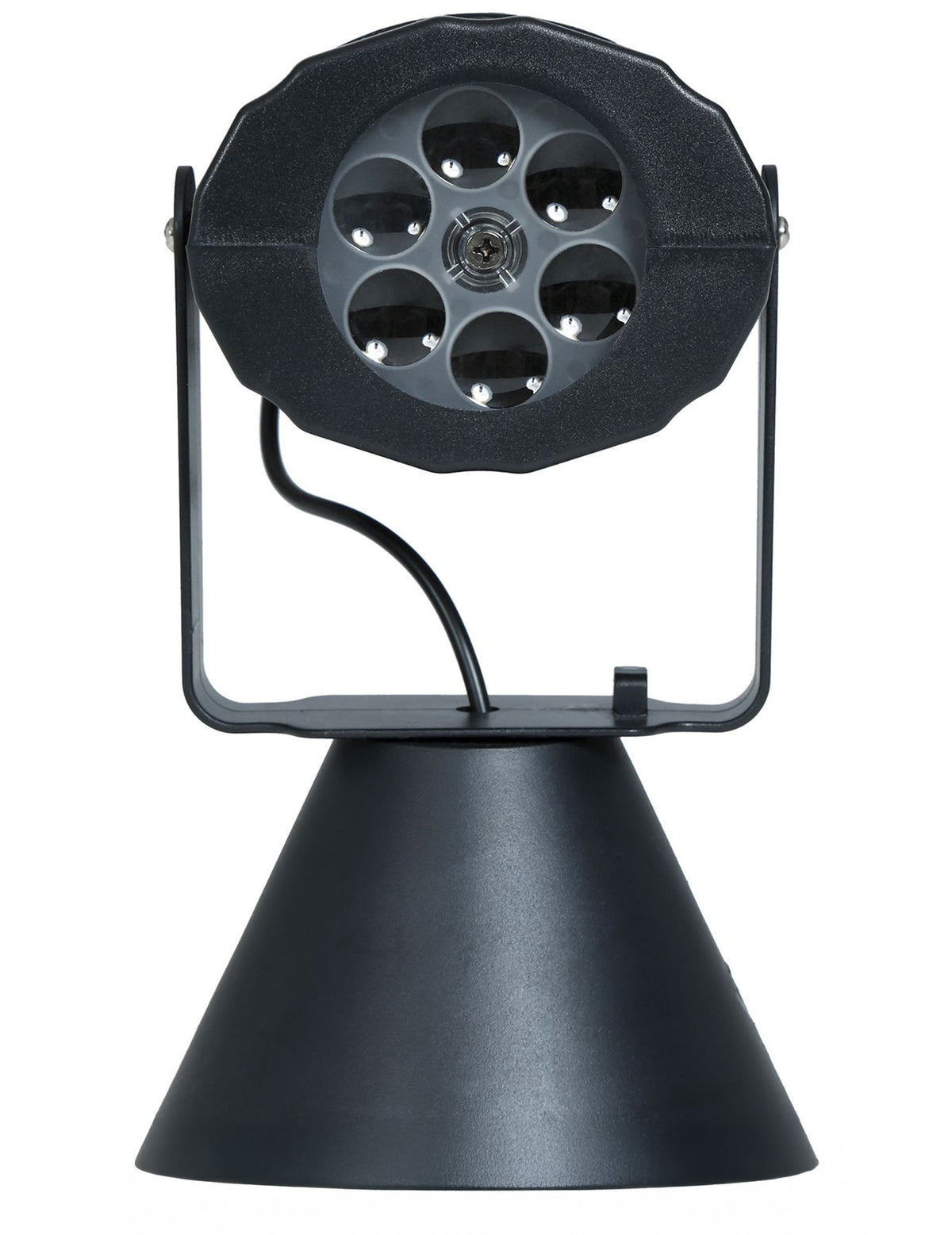 Vue de face du Projecteur led avec base Halloween pour fête