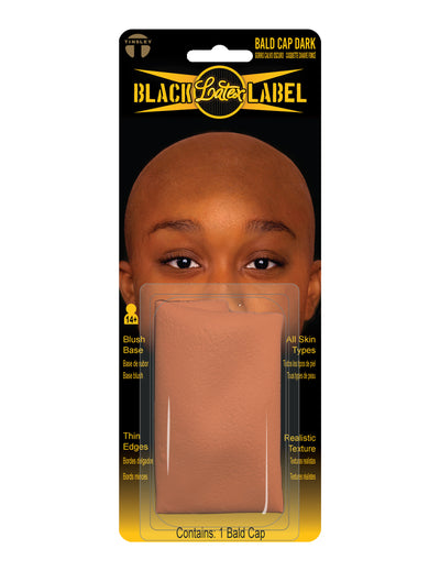 Prótese de careca em látex pele mate luxo