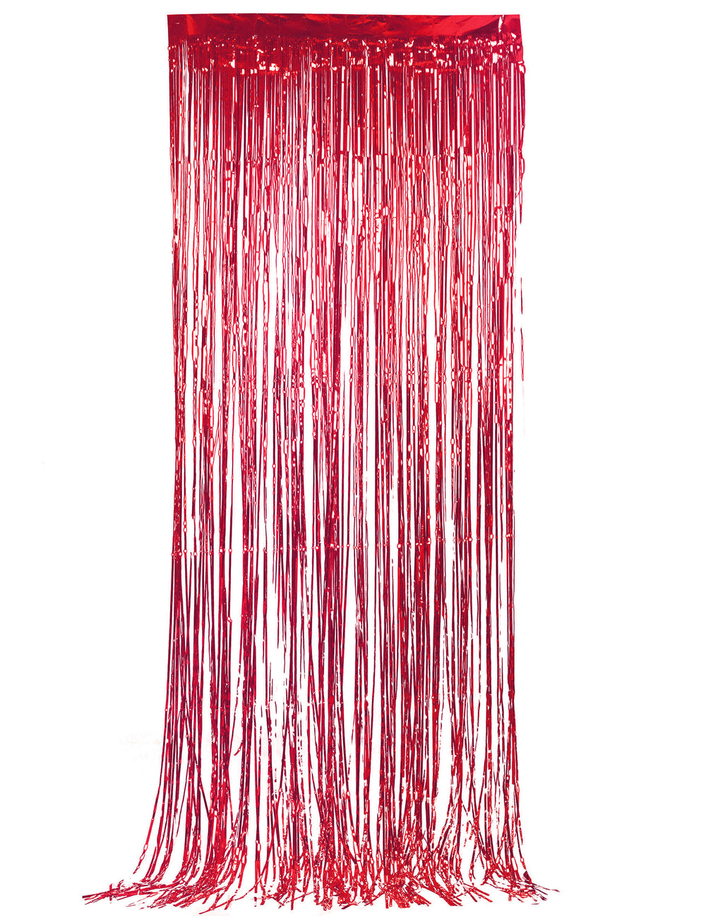 Rideau scintillant pour fête rouge