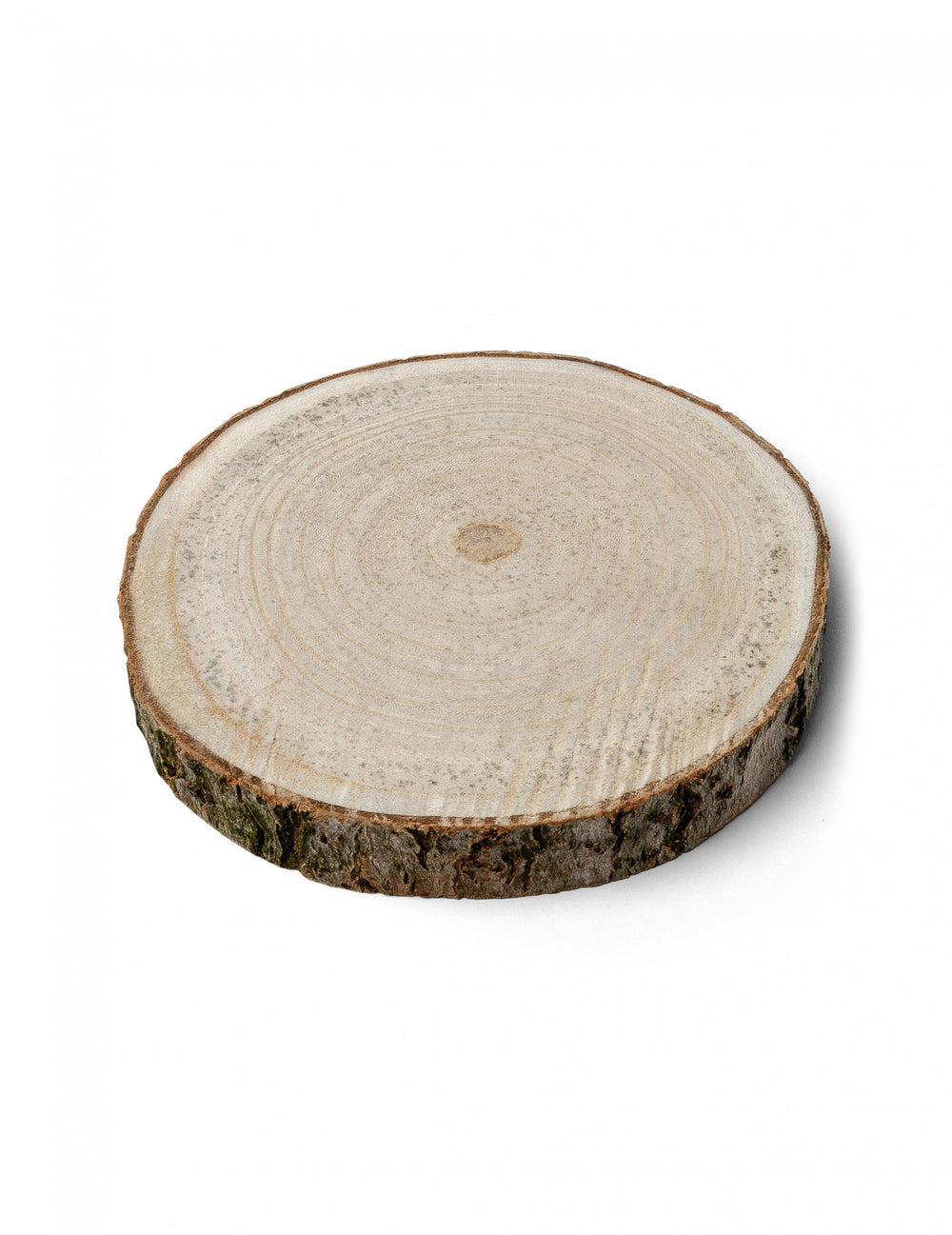Rondin de bois naturel pour décoration avec écorce