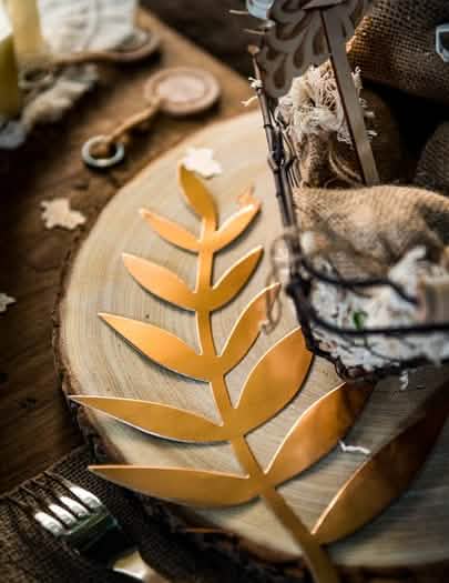 Cenário decorativo do tronco de madeira natural para decoração