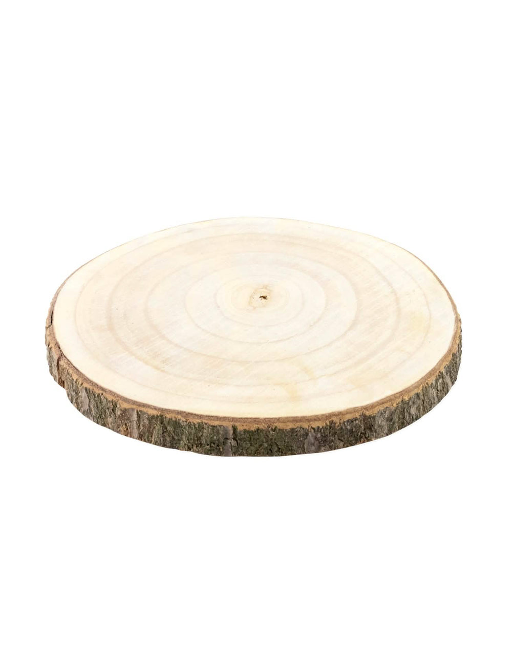 Tronco de madeira natural para decoração de casamento