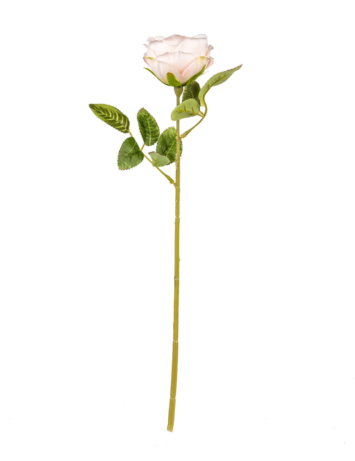 Vista de perfil da cor de rosa artificial de casamento para decoração
