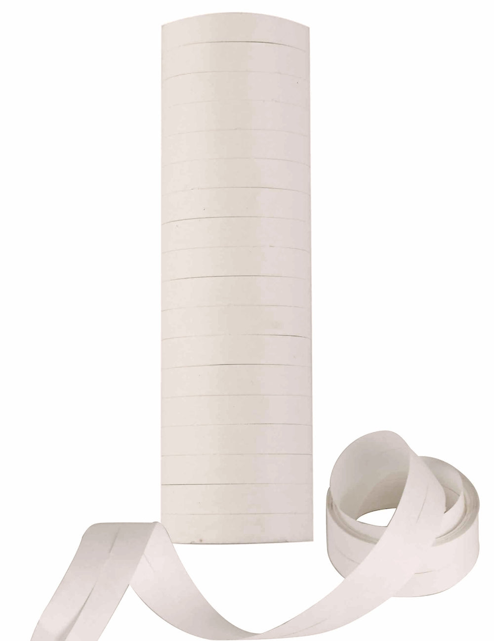 Rouleau de serpentins pour la fête blanc