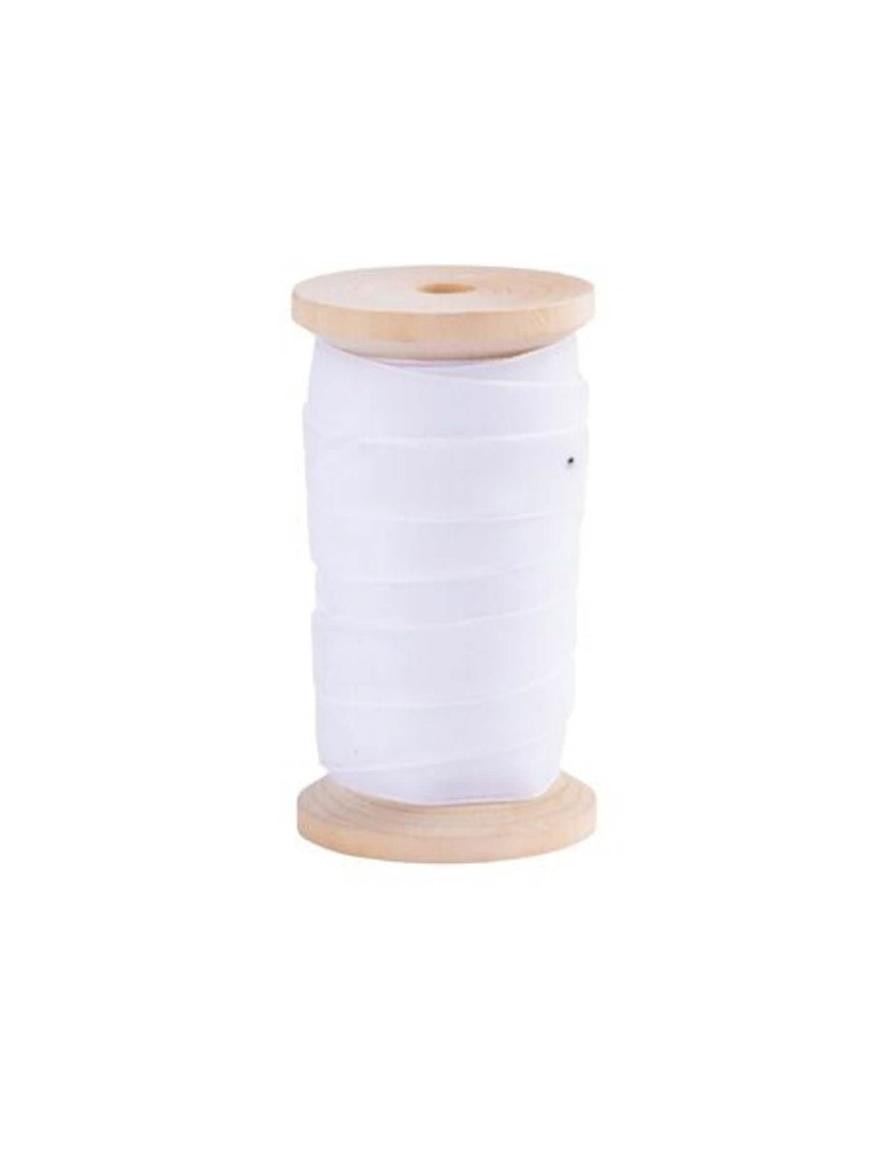 Fita de veludo para decoração branco