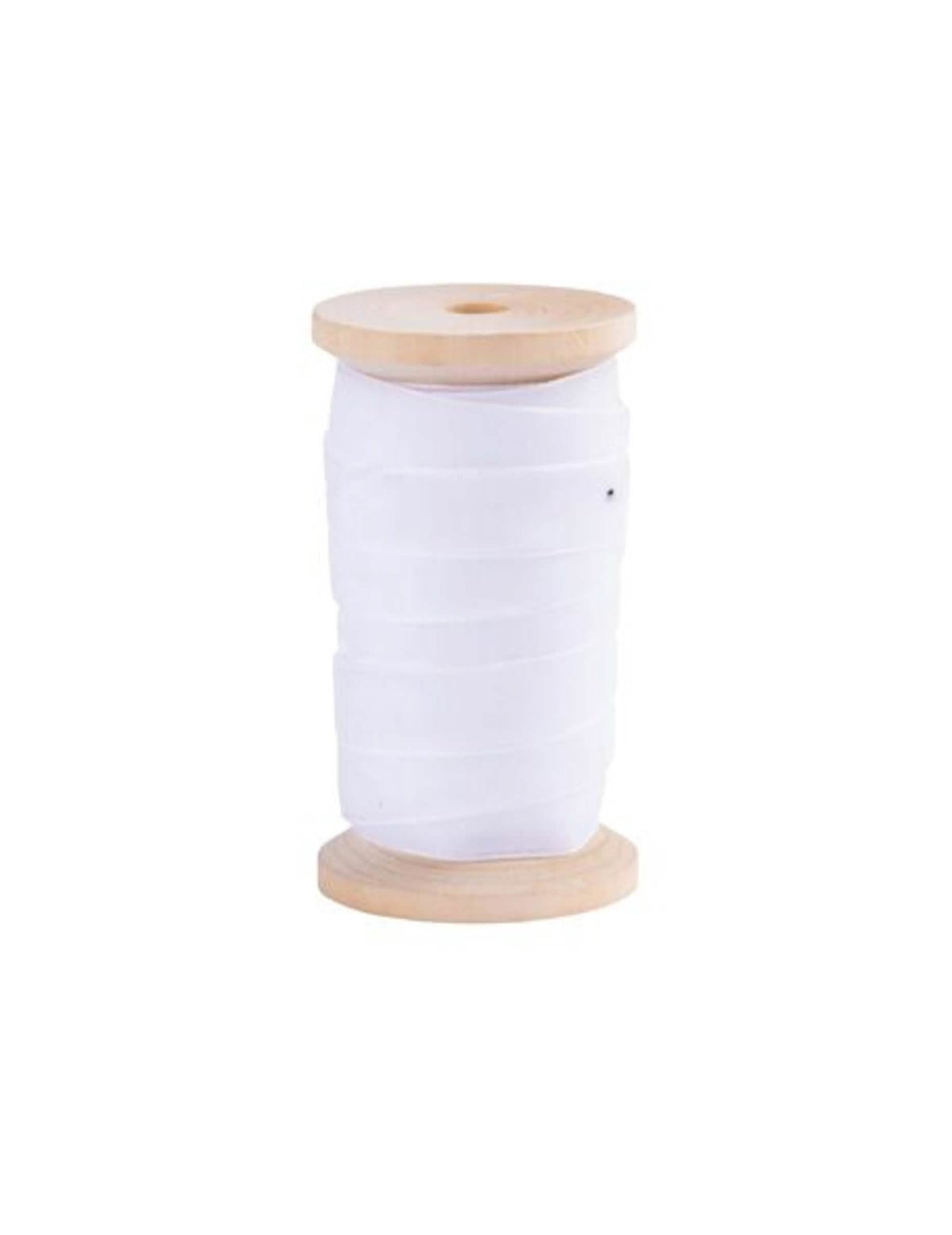 Fita de veludo para decoração branco