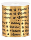 Fita de Halloween dourada 10 mm x 25 m