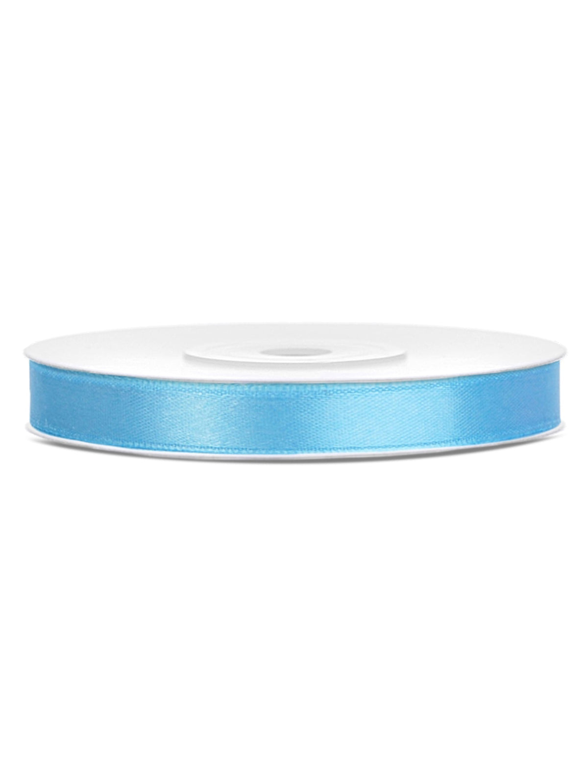 Ruban satin bleu ciel