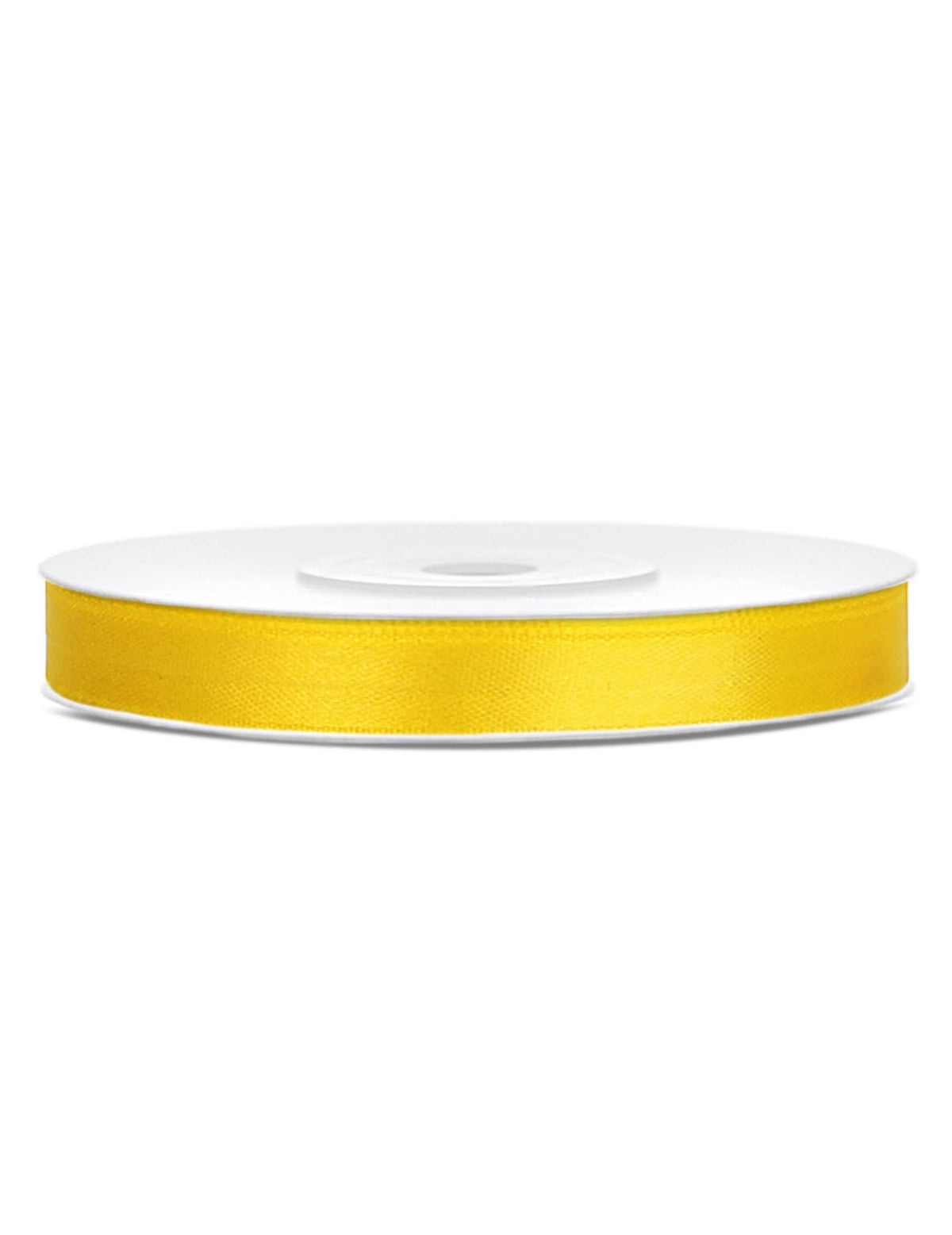 Fita de cetim para decoração amarelo