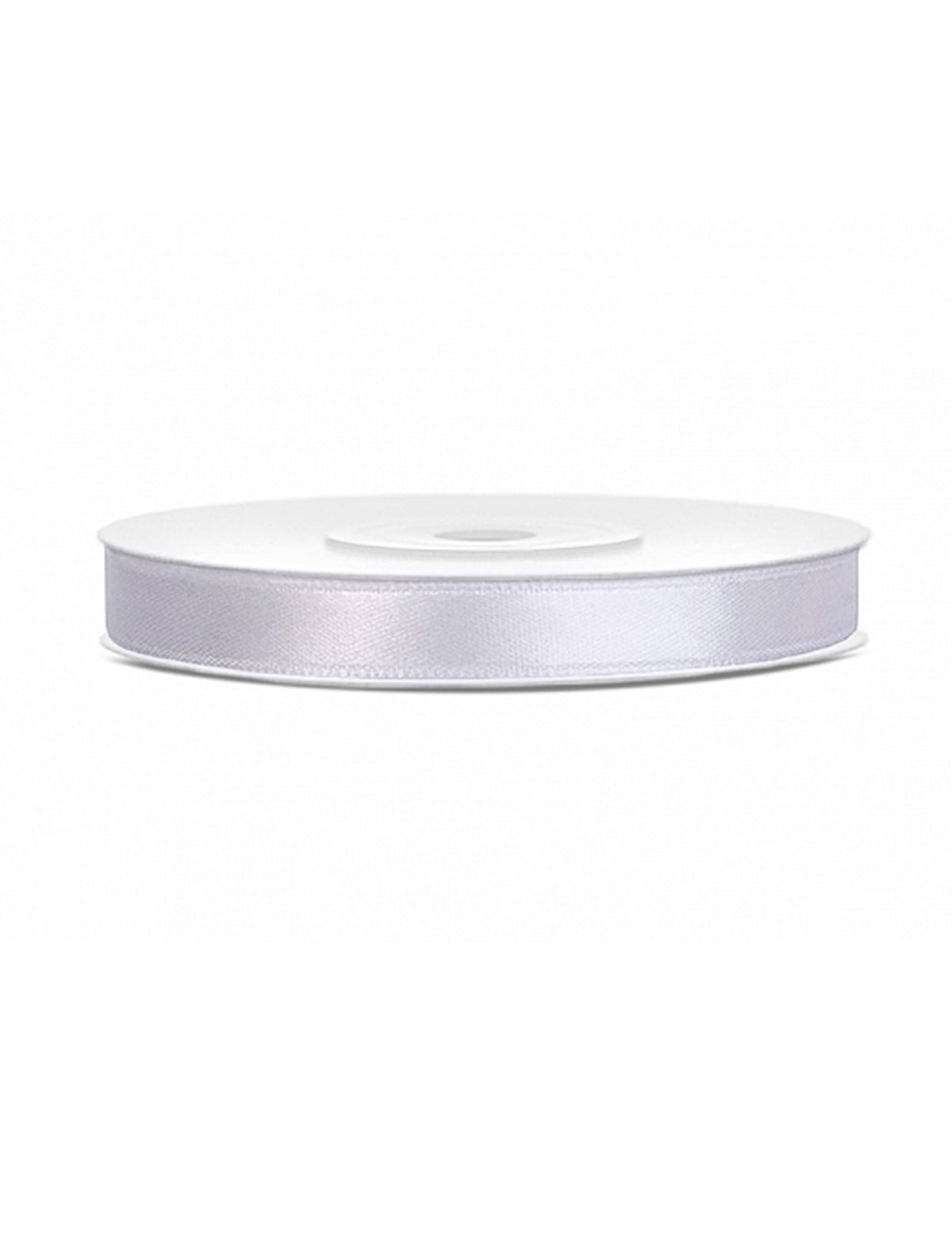 Ruban satin blanc pour décoration blanc