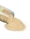 Gros plan sur la texture du sable de couleur naturelle blanc ivoire