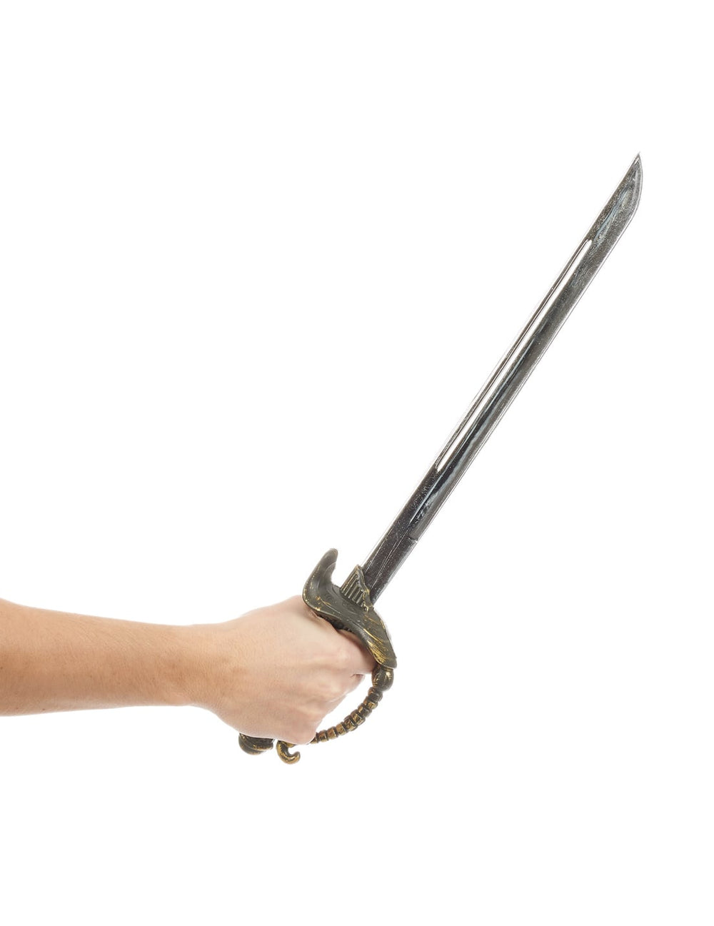 Détail de la garde du sabre pirate