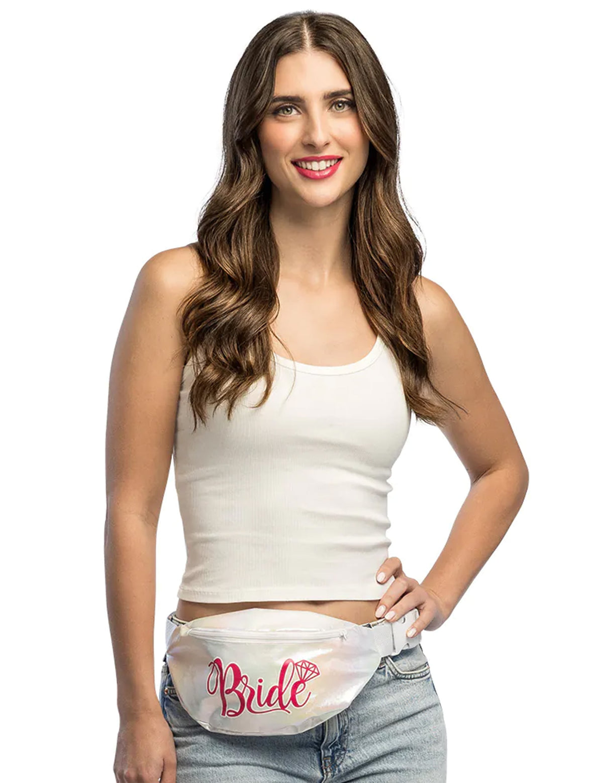 Pochete Bride branca adulto