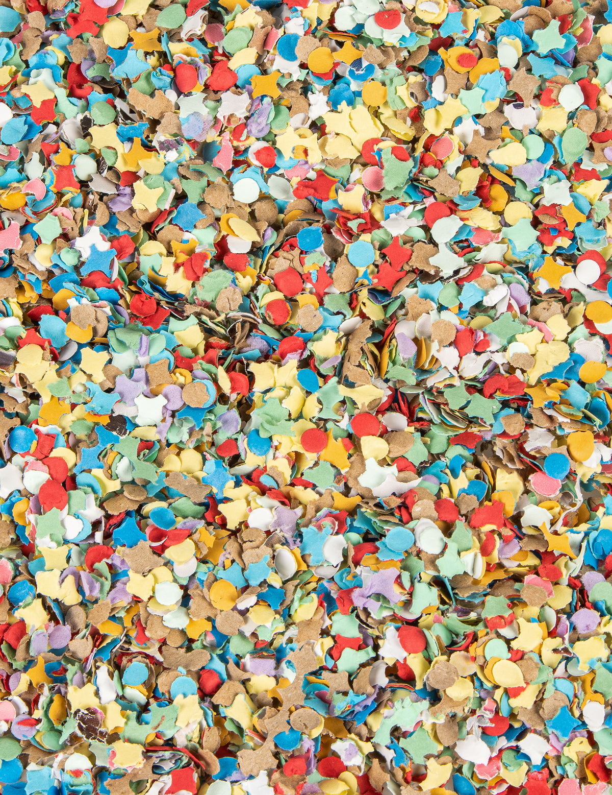 Sachet de confettis de carnaval pour fête multicolores