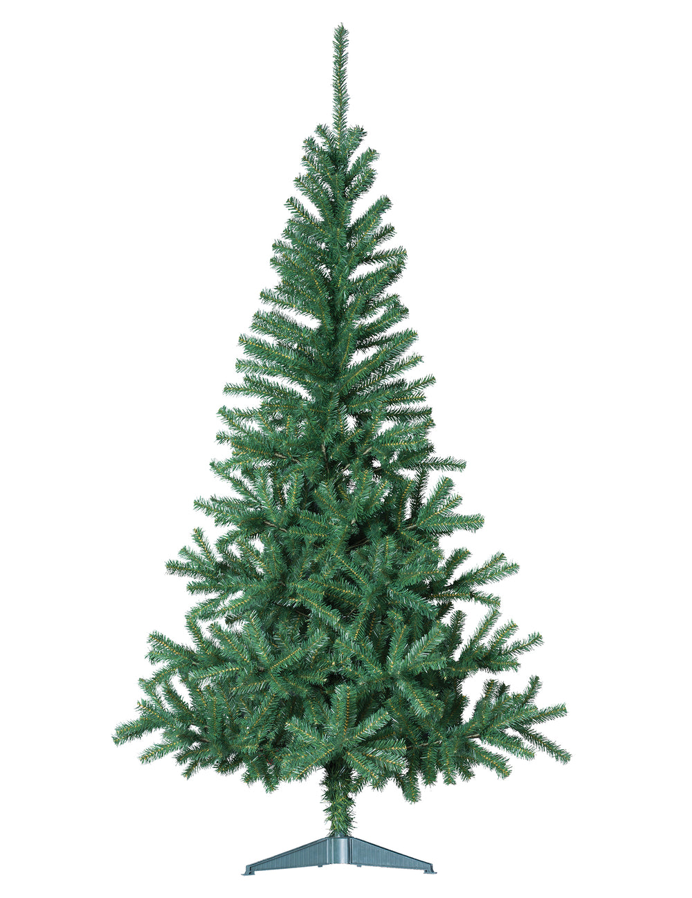 Sapin artificiel de Noël vert sur pied