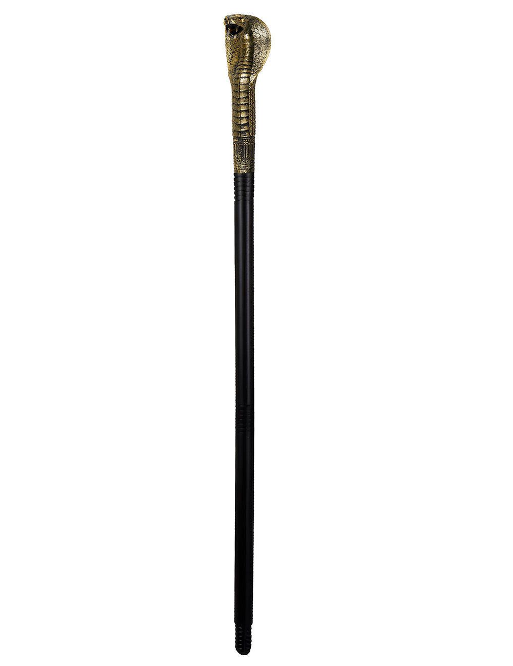 Vue de profil du sceptre serpent égyptien
