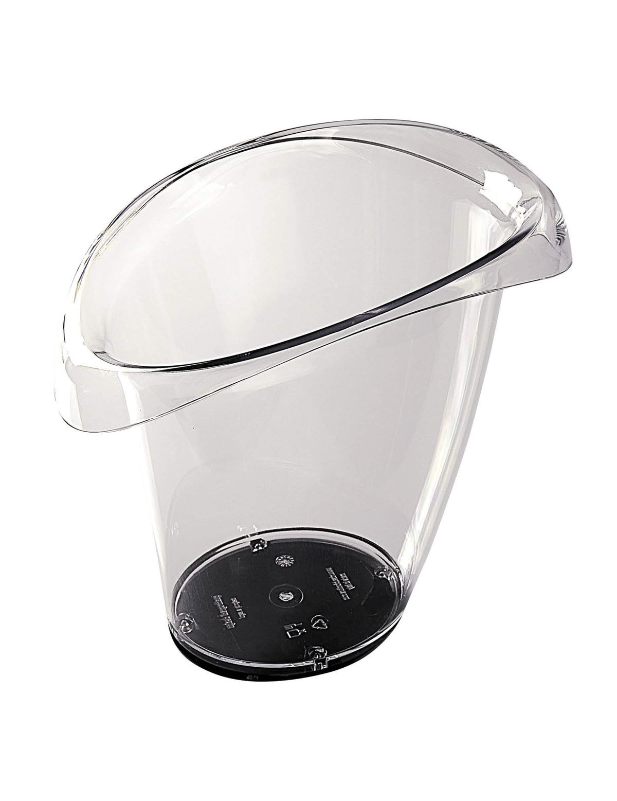 Balde de gelo transparente 2,9 L