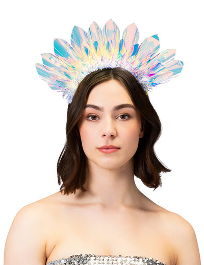 Diadema luminosa holográfica