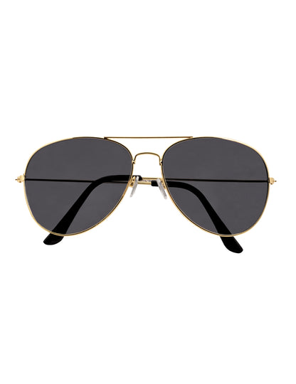 Lunettes de soleil de type aviateur du set accessoires bling bling adulte