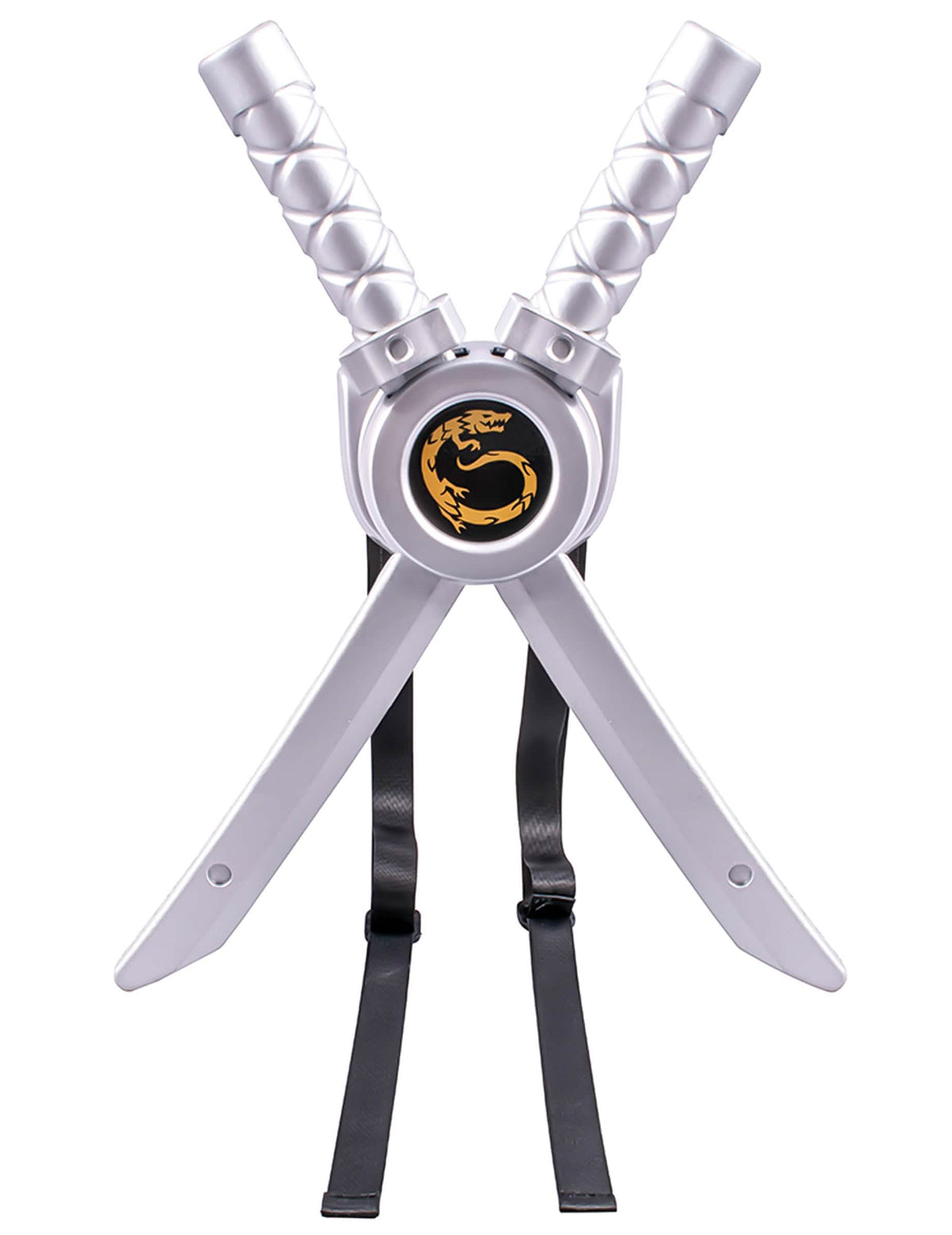 Conjunto de espadas Ninjago™ para criança prateado com motivo de dragão dourado