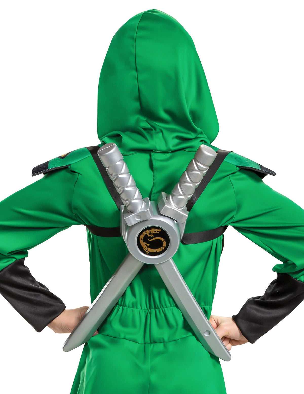 Vista traseira do Conjunto de espadas Ninjago™ para criança