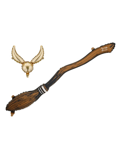 Conjunto de 2 balões de alumínio Harry Potter™ Vassoura e Pomo de Ouro