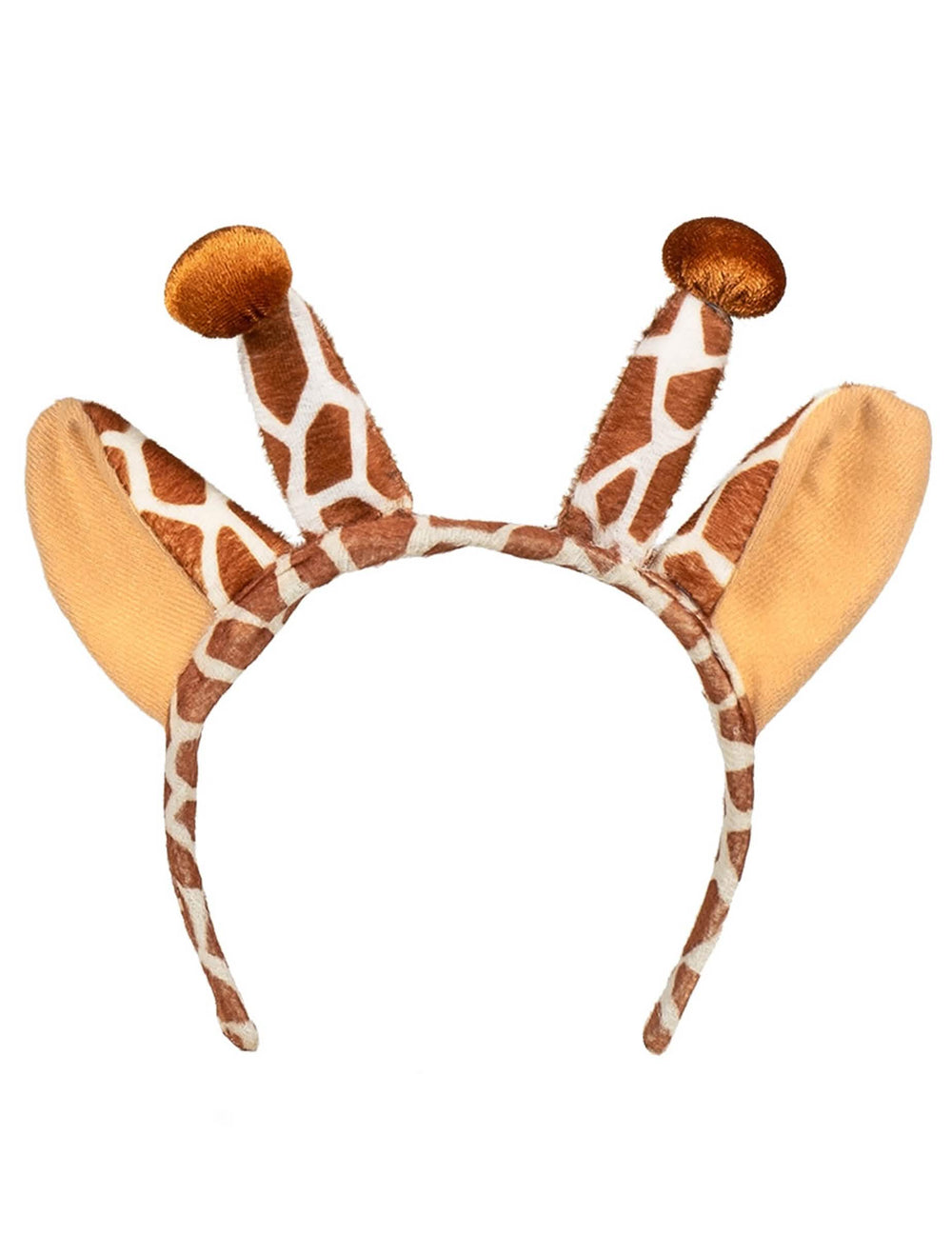 Detalhe da bandolete do conjunto de girafa