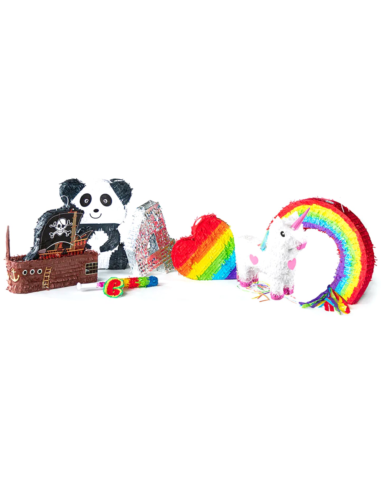 Kit Piñata bastão e máscara