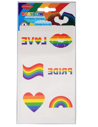 Kit de tatuagens arco-íris