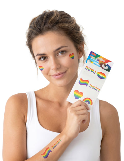 Kit de tatuagens arco-íris