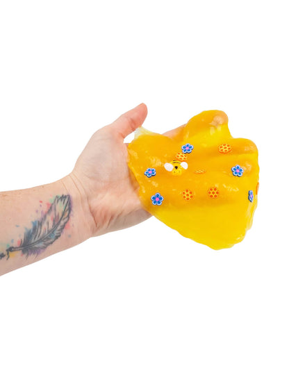 Slime de Mel com abelha