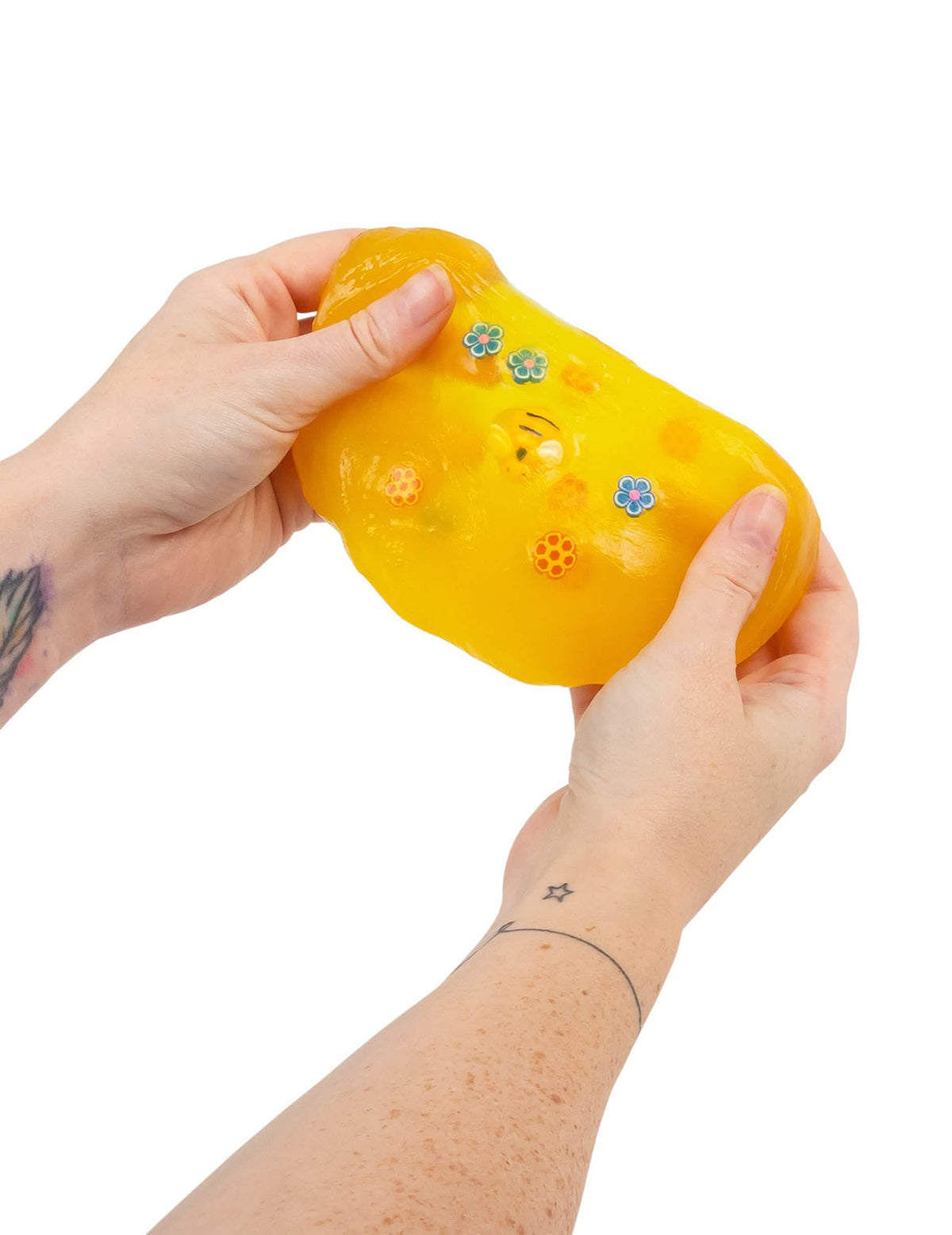 Slime de Mel com abelha