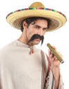 Sombrero mexicano amarelo adulto