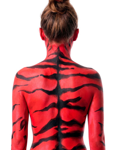 Spray para cabelos e corpo vermelho
